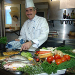 Küchenmeister Herbert Grunert im Lindenberger Hof im Allgäu
